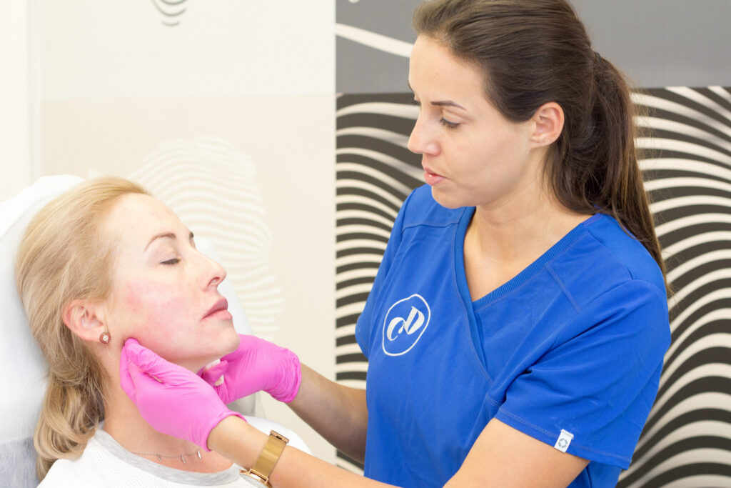 Aleksandra Żerdzińska w pracy