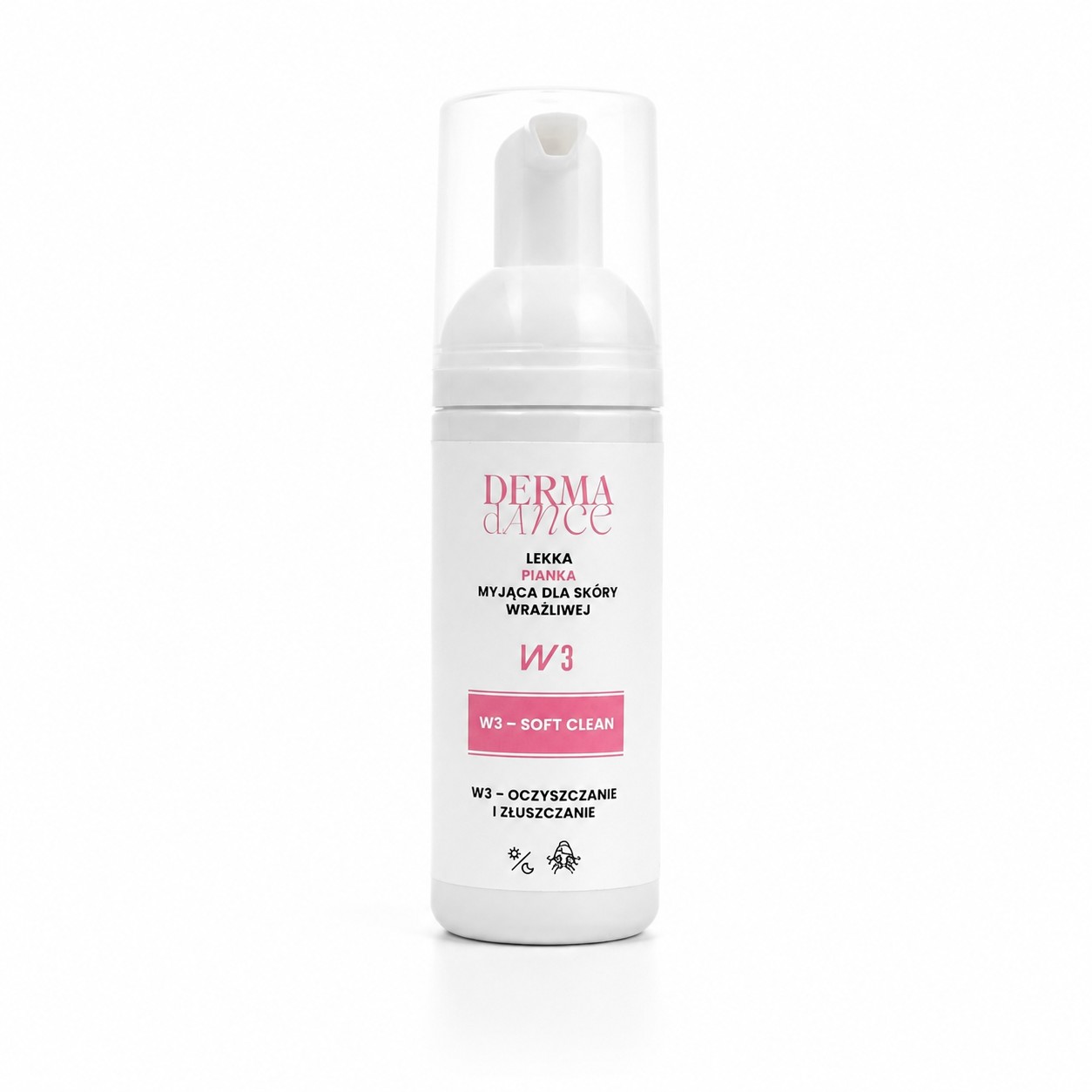 Mini pianka do mycia twarzy Derma Dance